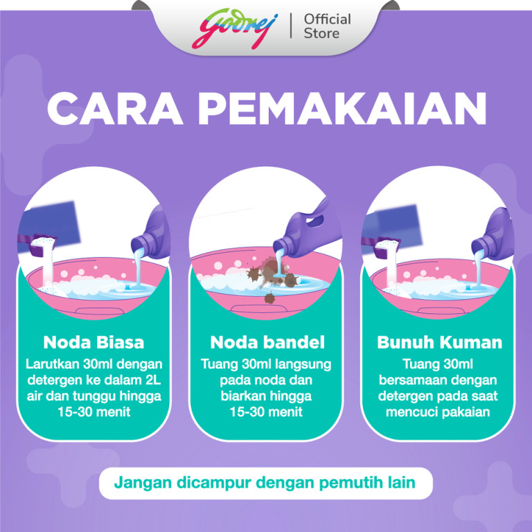 Proclin Penghilang Noda Pouch 150ml - Penghilang Noda Pakaian - Gambar 3