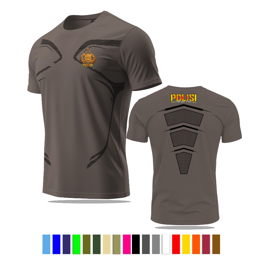 Drifit Police T Shirts Sports T Shirts Shopee Singapore