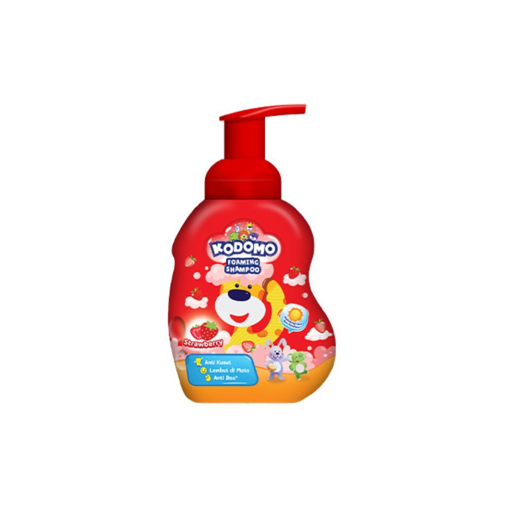 Kodomo Shampoo Strawberry Botol 250 ml - Gambar 2