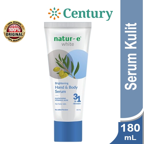 NATUR E WHITE HAND &BODY SERUM180ML / PERAWATAN TUBUH / HAND AND BODY LOTION