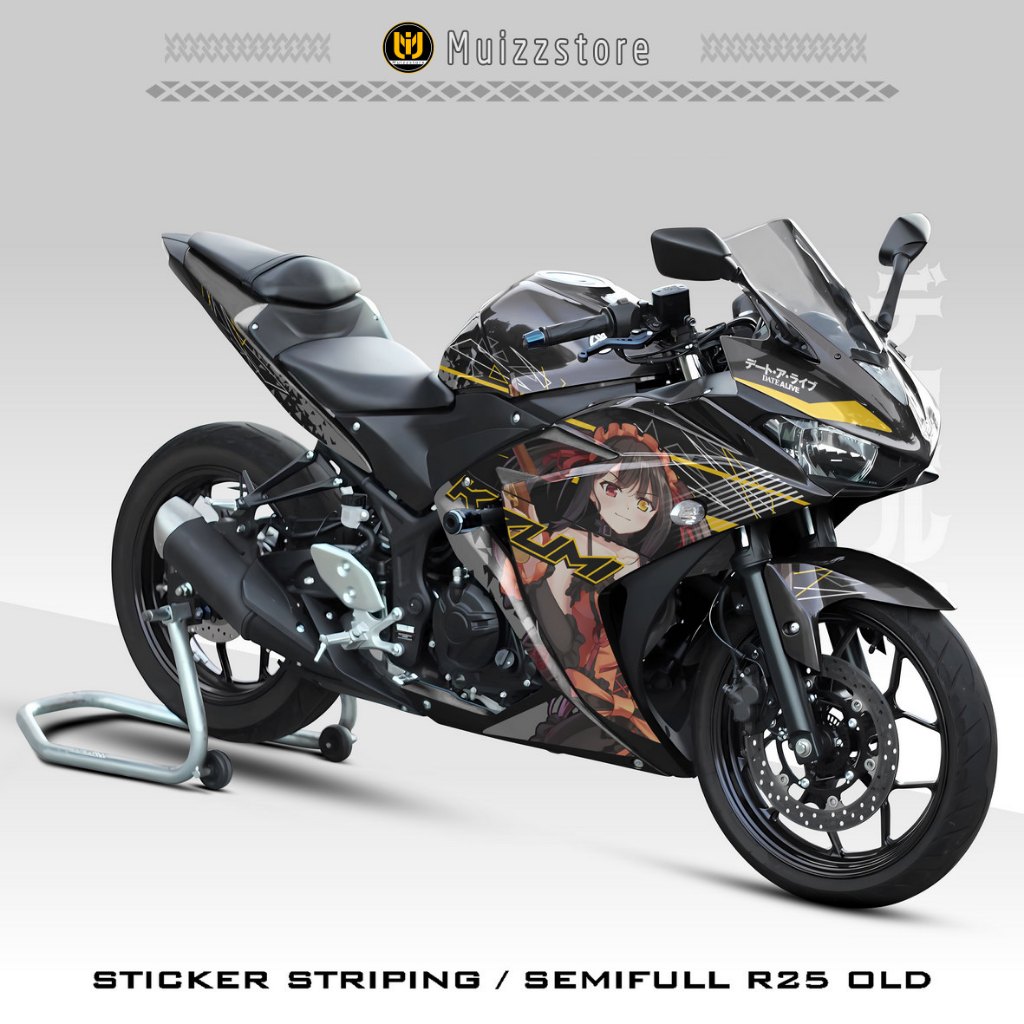 Stripping SEMIFULL R25 / MOTIF 12 / STICKER VARIATION YAMAHA R25 / AP ...