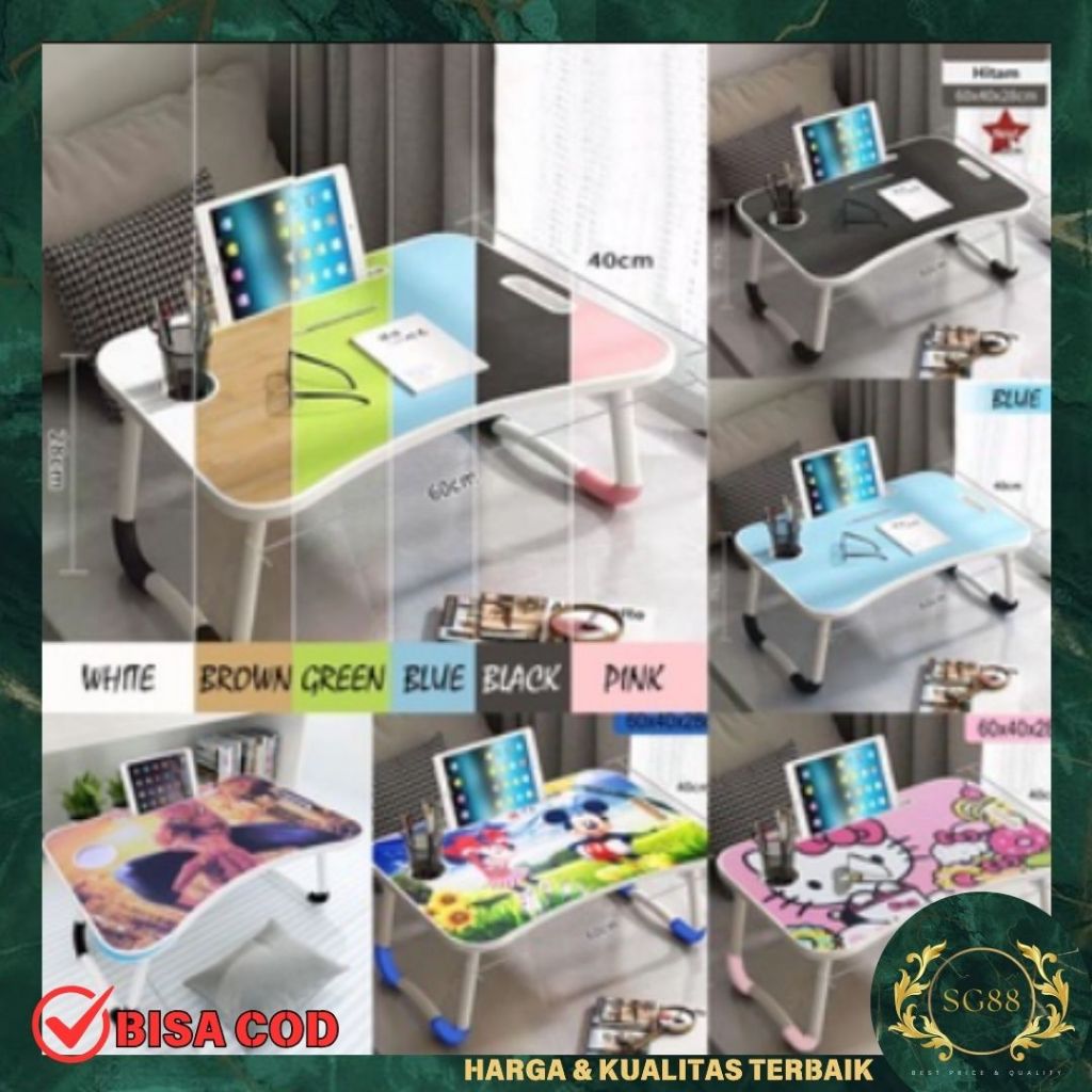 Study TABLE/FOLDING TABLE/LAPTOP TABLE Plain Character Model (Tab ...