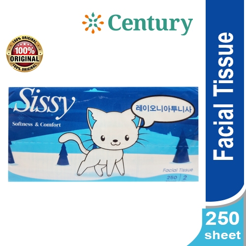 SISSY FACIAL TISSUE 2PLAY ISI 250`SHEET / TISSUE WAJAH KERING / PERAWATAN DIRI