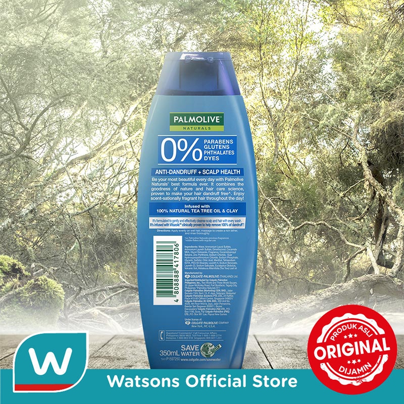 Palmolive Naturals Shampoo & Conditioner Anti Dandruff 180ml - Shampo Kondisioner - Gambar 4