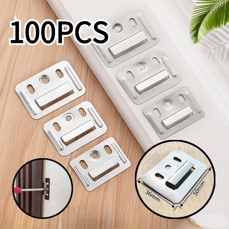 100pcs WPC Clips WPC Wall Panel Brackets WPC Wood Panel Clips WPC panel ...