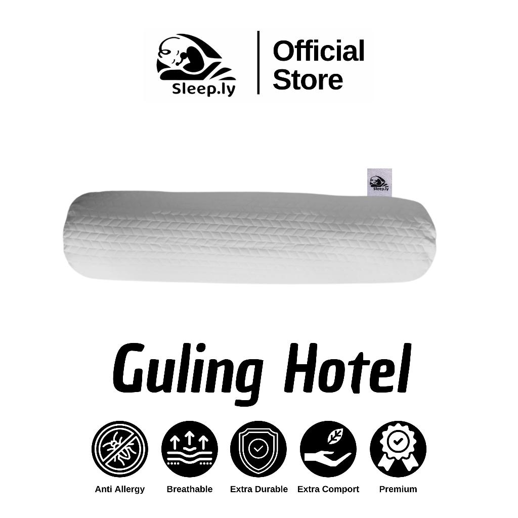 Sleep.Ly Guling Dan Bantal Hotel White Premium High Quality Empuk Dan Nyaman - Gambar 3