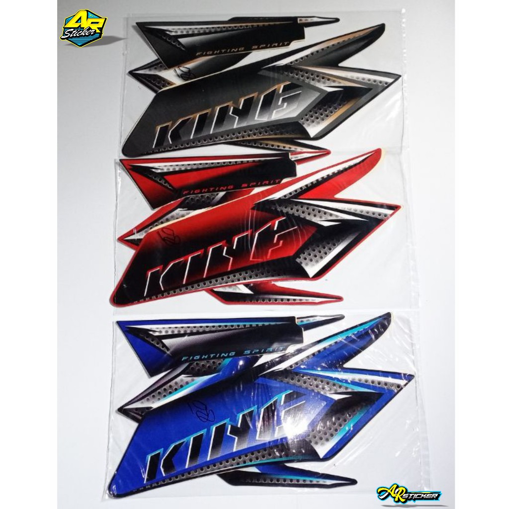 MERAH Striping Rx King 2008 sticker rx king striping king Red Blackbiru ...