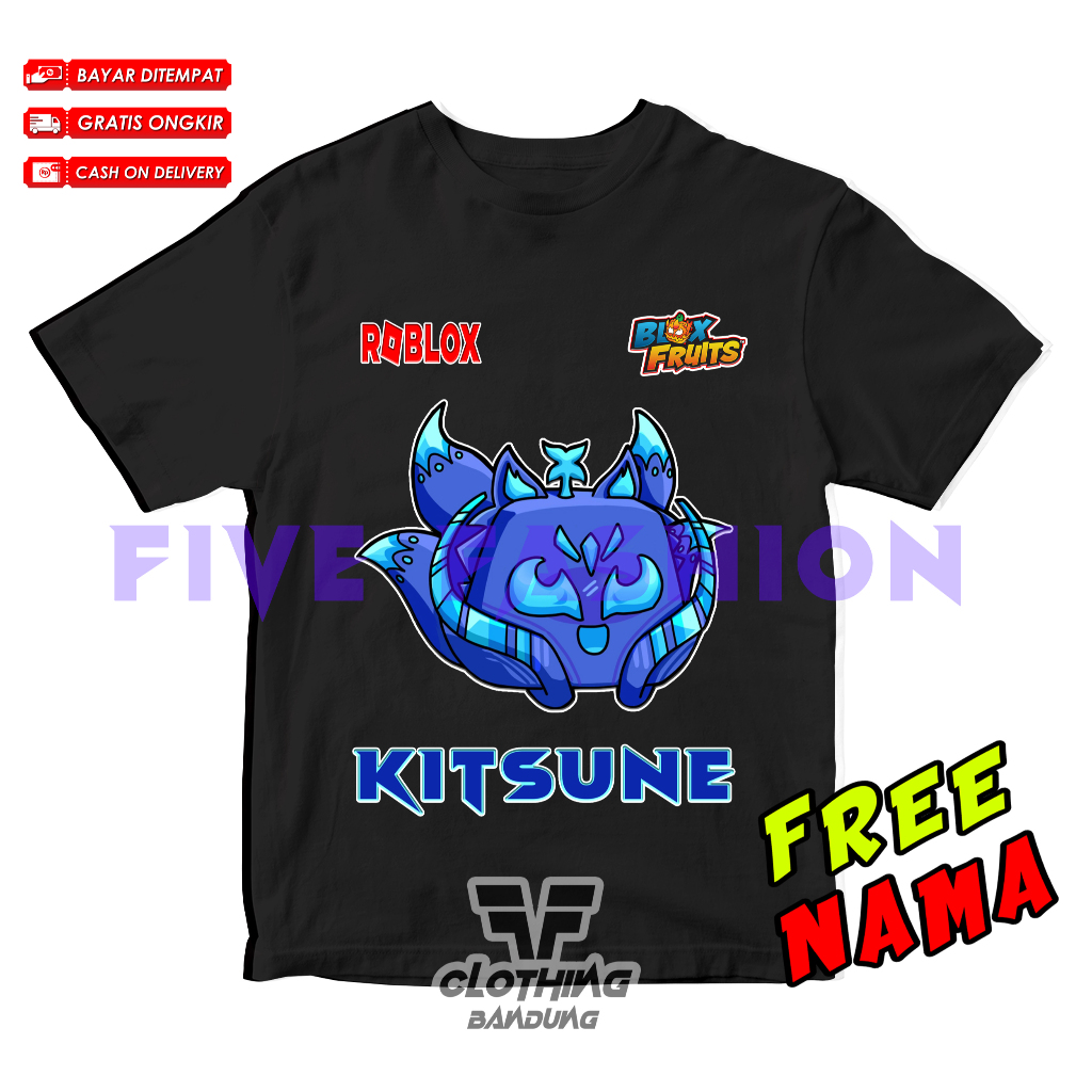 ROBLOXS BOYS BLOCK FRUITS KITSUNE GAME ROBLOX T SHIRTS Shopee Singapore Id 11134207 7r992