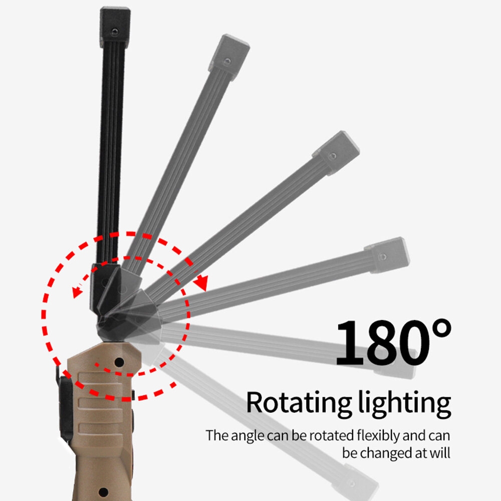 Senter LED FT20 Portable Magnet COB Charger 7 Mode - Gambar 2