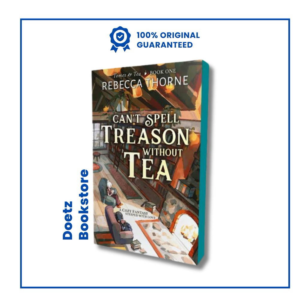 Cant Spell Treason Without Tea by Rebecca Throne (Sprayed Edge ...