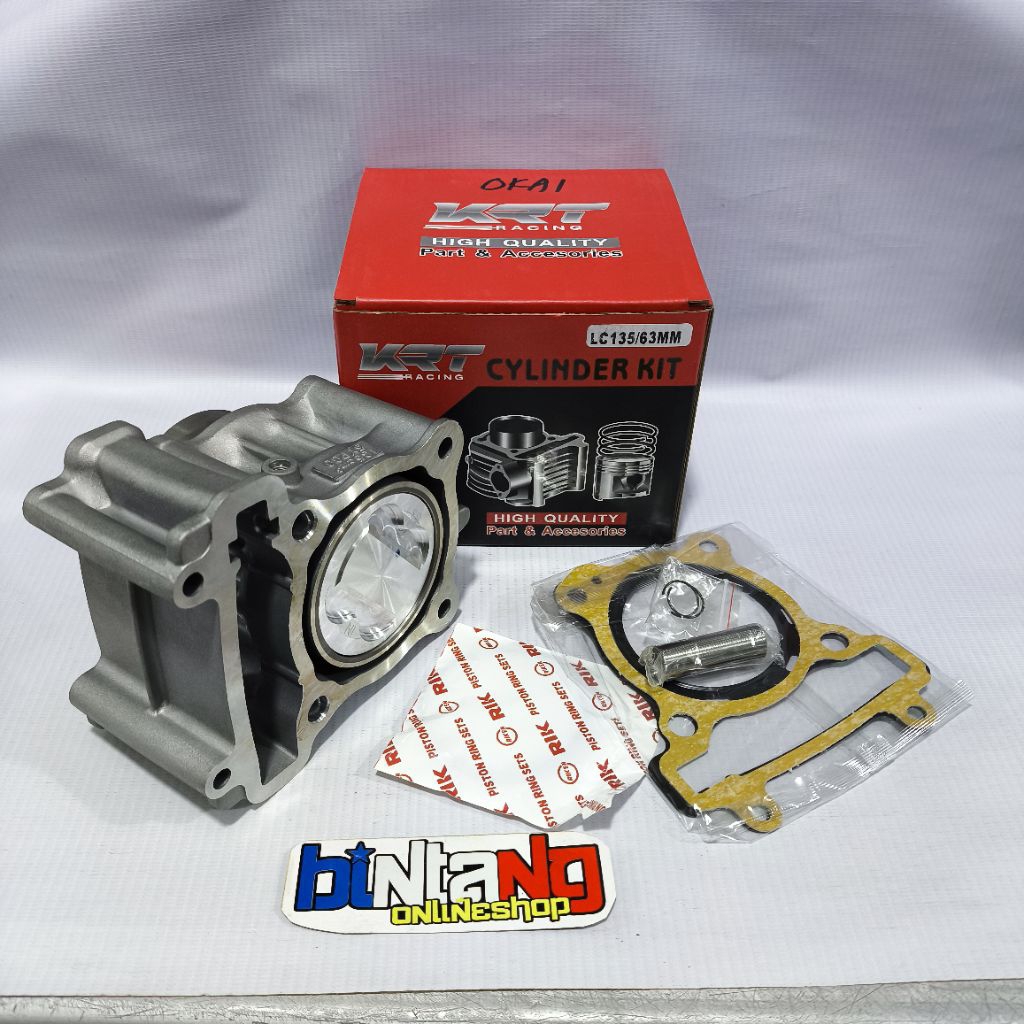 SEHER BLOCK BORE UP KRT UK 60 62 63 MX KING VIXION OLD NVA NVL MX 135 ...