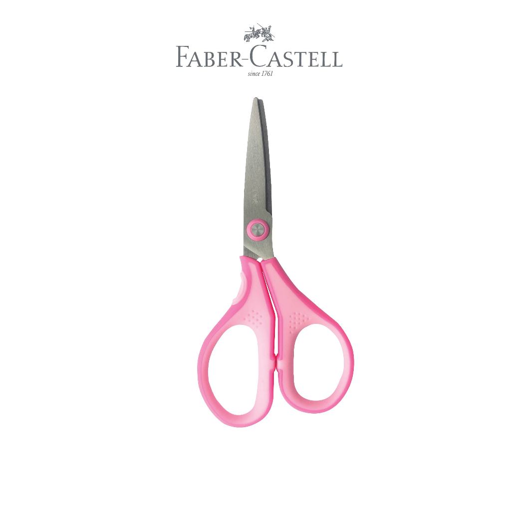 Faber-Castell Gunting Anak Aman Pegangan Karet