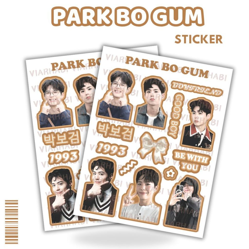BO GUM PARK STICKER// CONETING KDRAMA ACTOR STICKER | Shopee Singapore