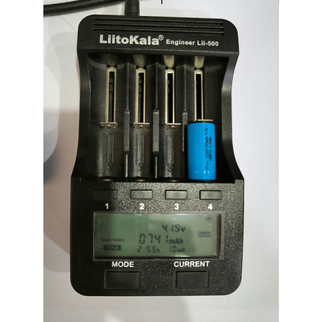 Baterai Lithium 16340 Real Capacity Rechargeable