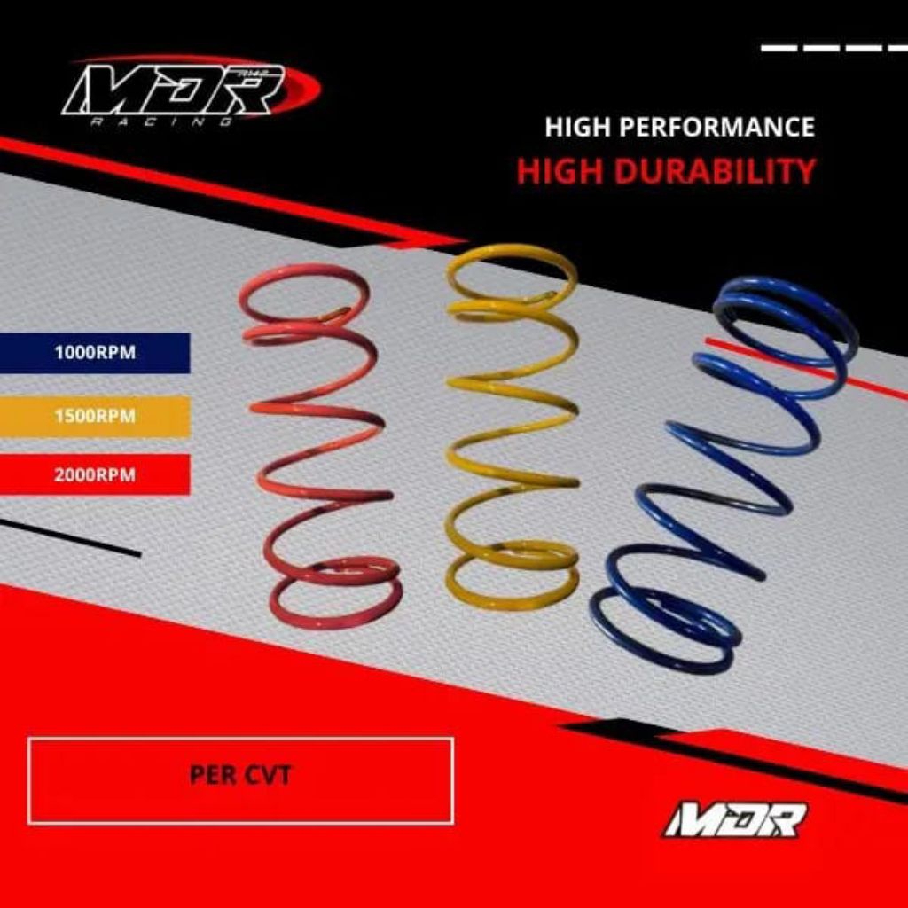 CVT SPRING 1000 RPM 1500 RPM 2000 RPM ALL MATIC MDR RACING CVT/ / (MIO ...