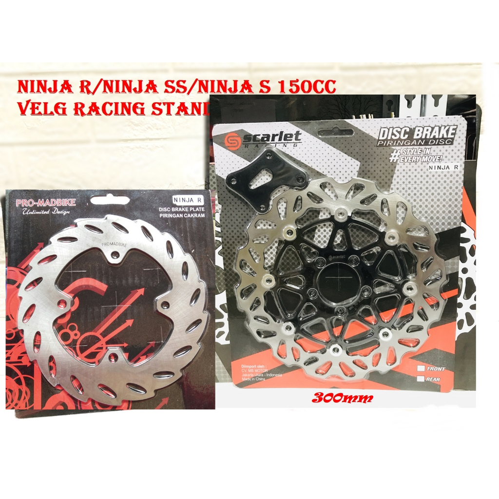 KAWASAKI FRONT REAR DISC SET NINJA SS, NINJA S, NINJA R front and rear ...