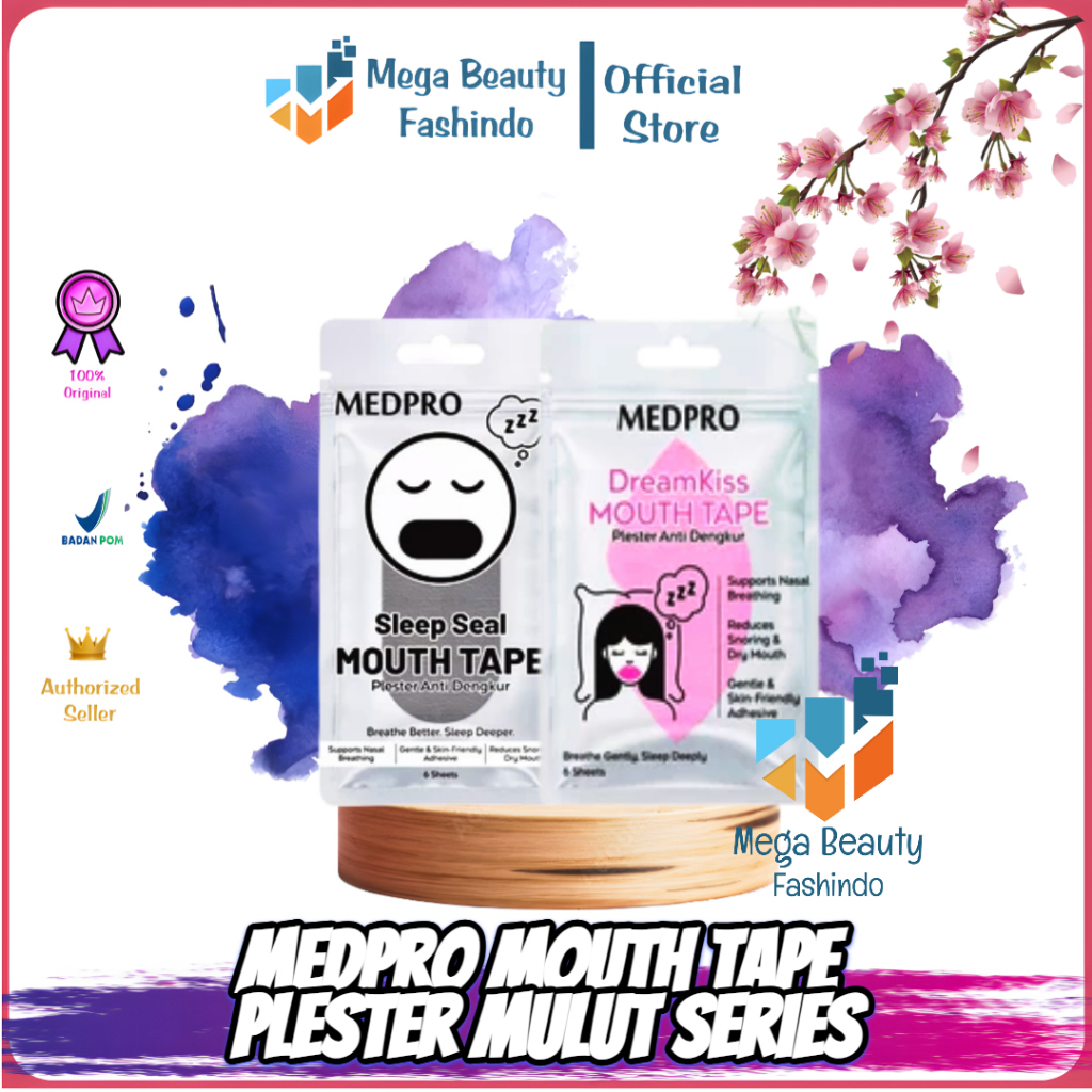 Medpro Mouth Tape Series | Mouth Plaster | Anti-Snoring Sleep ...