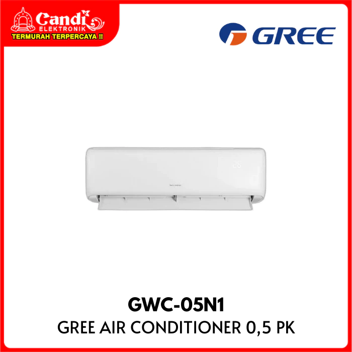 GREE Air Conditioner AC 0,5 PK Standar Deluxe GWC-05N1