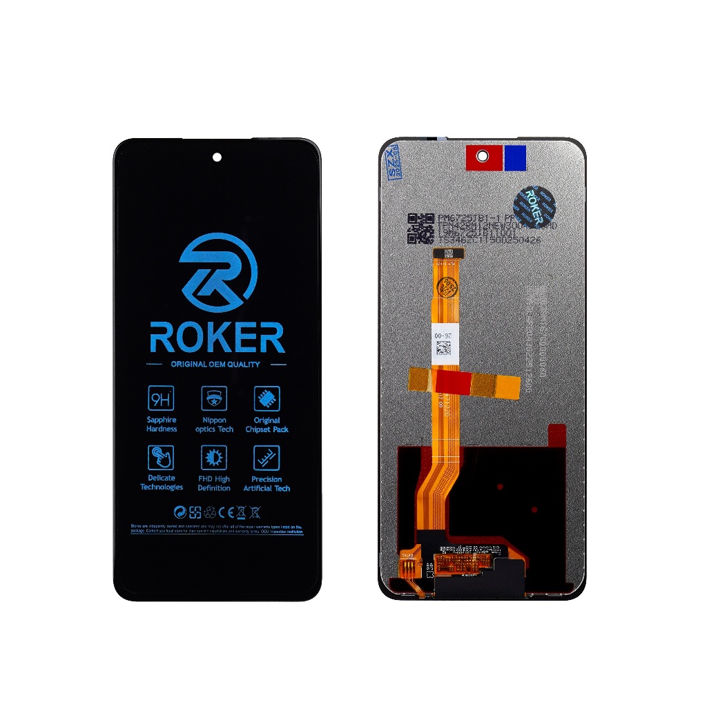ROKER LCD TOUCHSCREEN REALME C67 4G/REALME 12 5G/REALME 12X 5G/REALME C75 4G/NARZO 70X 5G FULLSET