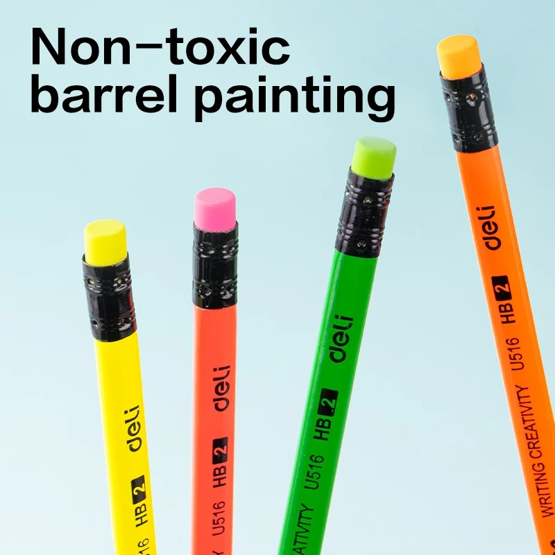 Deli Graphite Pencil Set / Set Alat Tulis / Paket Alat Tulis Lengkap EC066-MT EC025-MT - Gambar 4