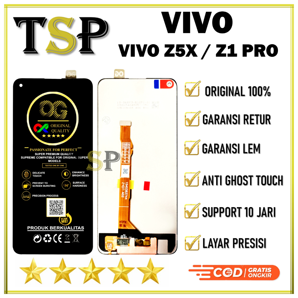 LCD VIVO Z5X / Z1 PRO LCD FULLSET TOUCHSCREEN ORIGINAL 100%