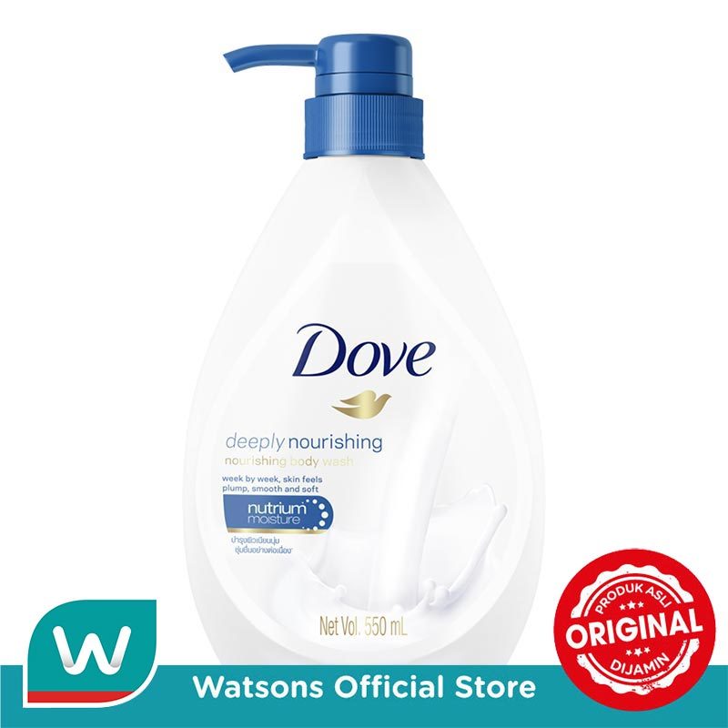 Dove Body Wash Deeply Nourishing Pump 550ml - Gambar 2