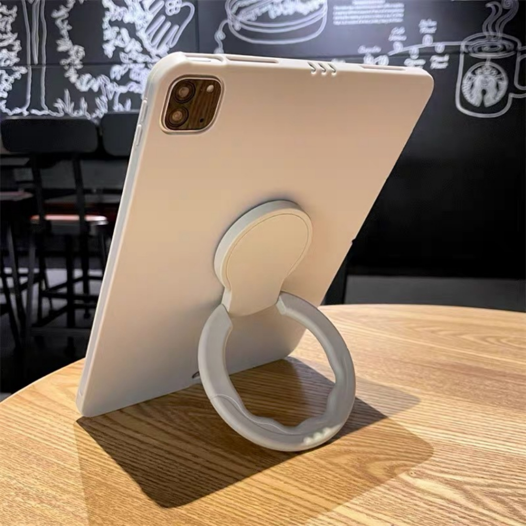 Shoockproof Tablet Case Matte For iPad Gen 11/10/9/8/7 Air 4/5 Gen 5/6 Air 1/2 Mini 1/2/3/4/5 Pro 11  Stand Cover With Rotate 360 - Gambar 2