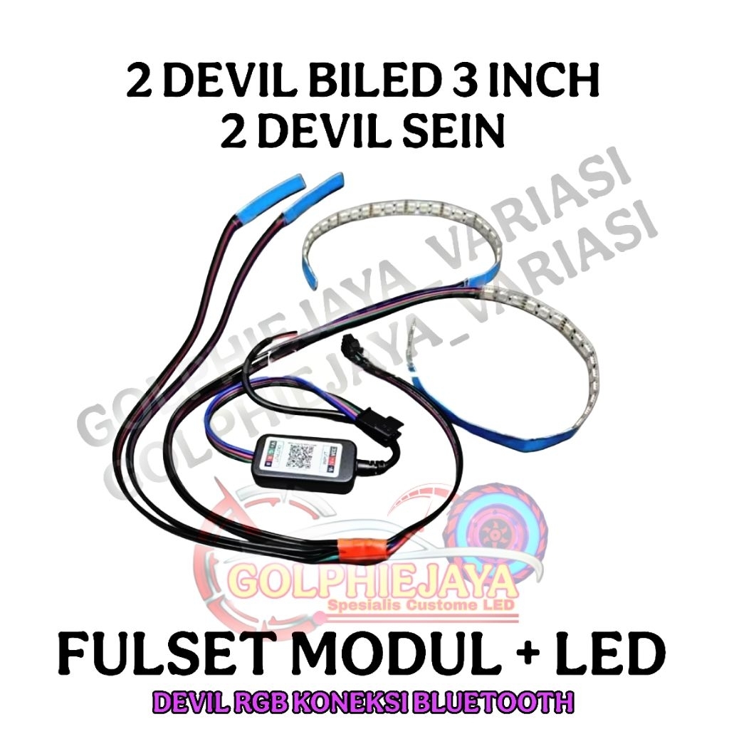 Led Lights 2.5 inch RGBDEVIL 3 inch RGB demon eyes/, bluetooth ...