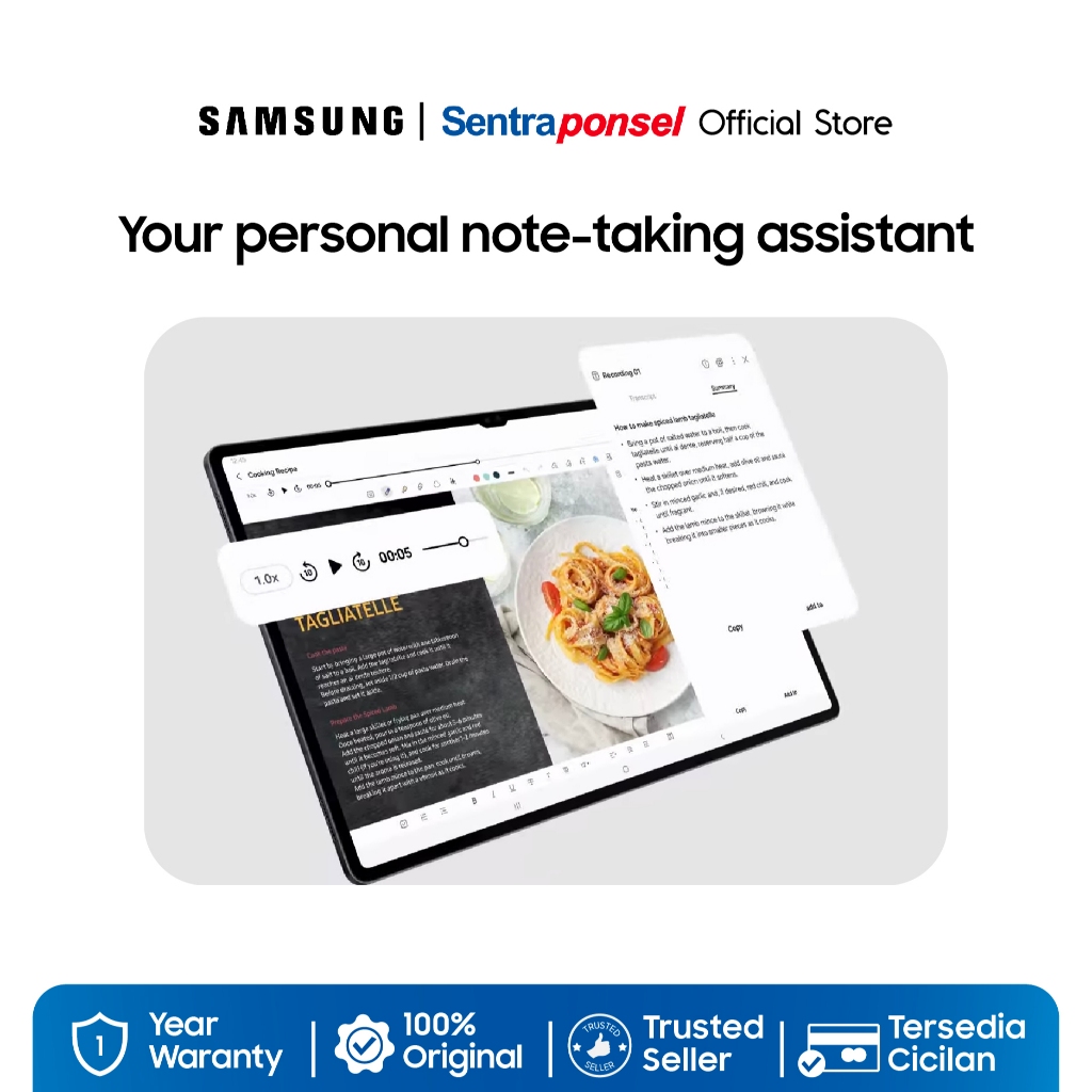 Samsung Galaxy Tablet S10 Ultra 5G 12GB/256GB Gratis Cover keyboard - Garansi Resmi Samsung Indonesia - Gambar 3