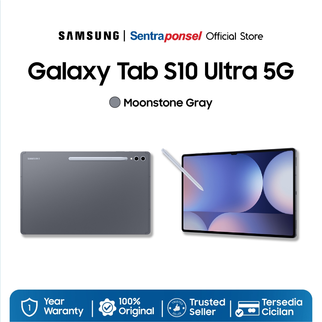 Samsung Galaxy Tablet S10 Ultra 5G 12GB/256GB Gratis Cover keyboard - Garansi Resmi Samsung Indonesia - Gambar 2