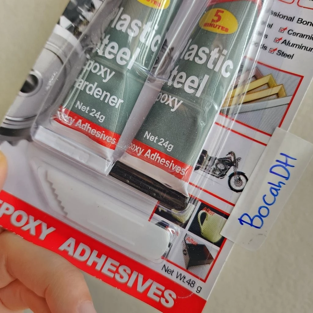 LEM BESI EPOXY SERBAGUNA 5 MENIT MERK HANDSOME - Gambar 3