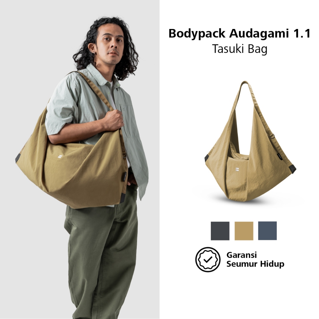 Bodypack Audagami 1.1 Tasuki Bag Lightweight Stylish Travel Work ...