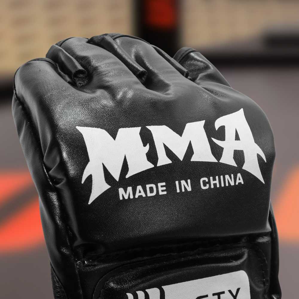 TaffSPORT Sarung Tangan Tinju Boxing Muay Thai Leather Glove - FE-BO0027 - Gambar 3