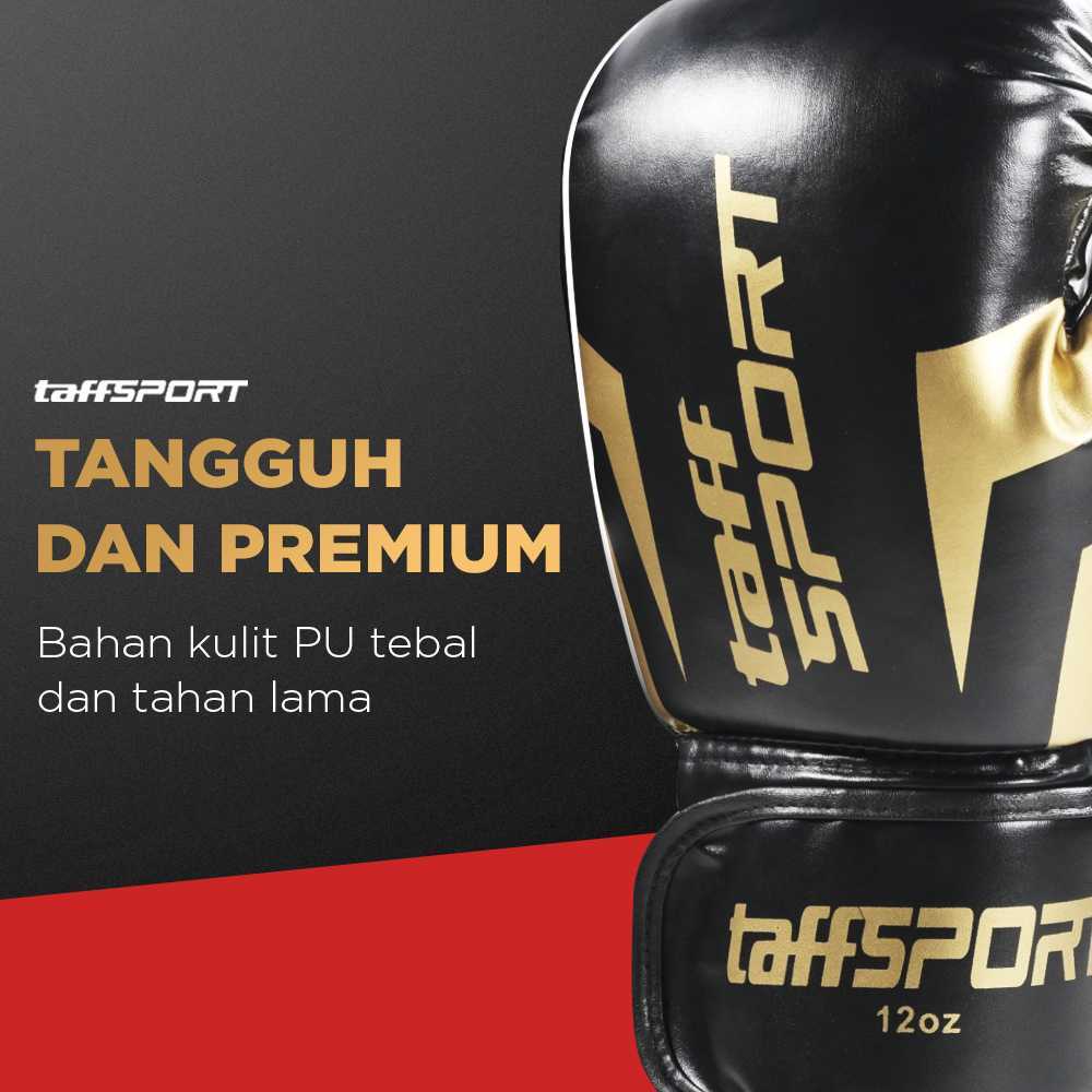TaffSPORT Sarung Tinju MMA UFC Boxing Muay Thai Glove - AHM01 - Gambar 2