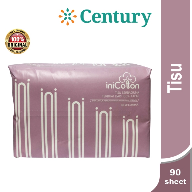 INICOTTON TISSUE ISI 90LEMBAR / TISSUE / PERAWATAN DIRI