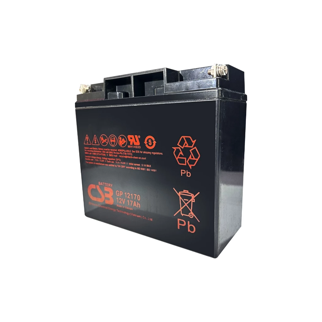 CLEARANCE Baterai Aki Kering Battery CSB GP 12170 GP12170 12V 17Ah. Baterai VRLA Standar UPS - Gambar 3