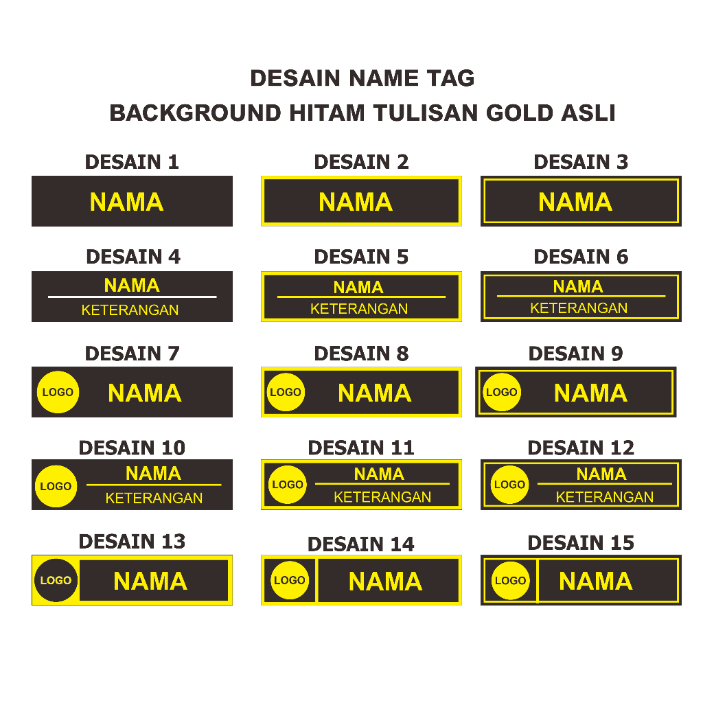 Custom MAGNET Chest Name Tag Gold Name / NAME TAG Gold Chest Name Plate ...