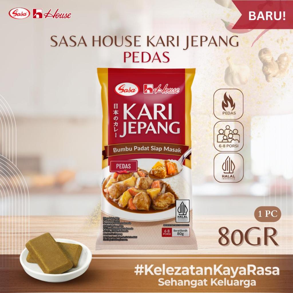 Sasa House Kari Jepang 80 gram Pedas - Gambar 2