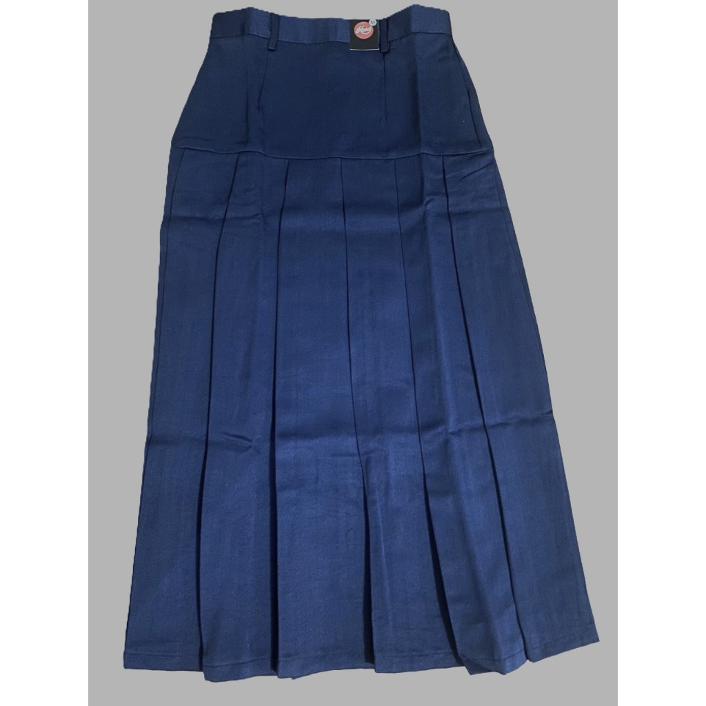 ROK SERAGAM SEKOLAH ROK PANJANG SMP MTs 3MODEL WARNA BIRU SMP BAHAN PREMIUM TEBAL LEMBUT NYAMAN - Gambar 4