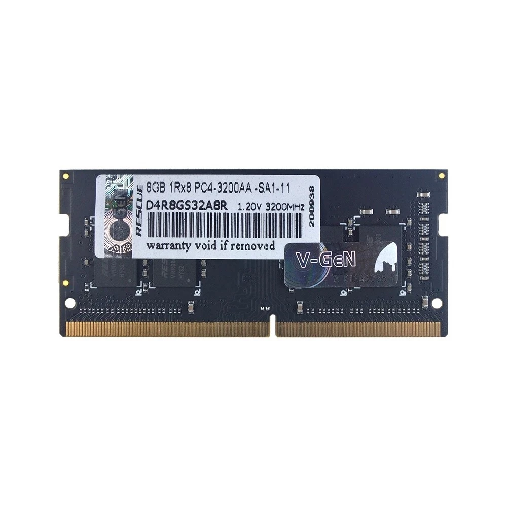 V-GEN Sodim RAM DDR4V-GeN RESCUE 4Gb / 8GB PC25600/3200Mhz - Gambar 3