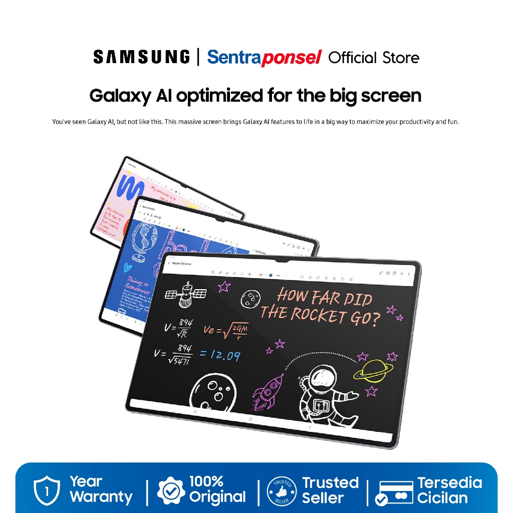 Samsung Galaxy Tablet S10 Ultra 5G 12GB/256GB Gratis Cover keyboard - Garansi Resmi Samsung Indonesia - Gambar 4