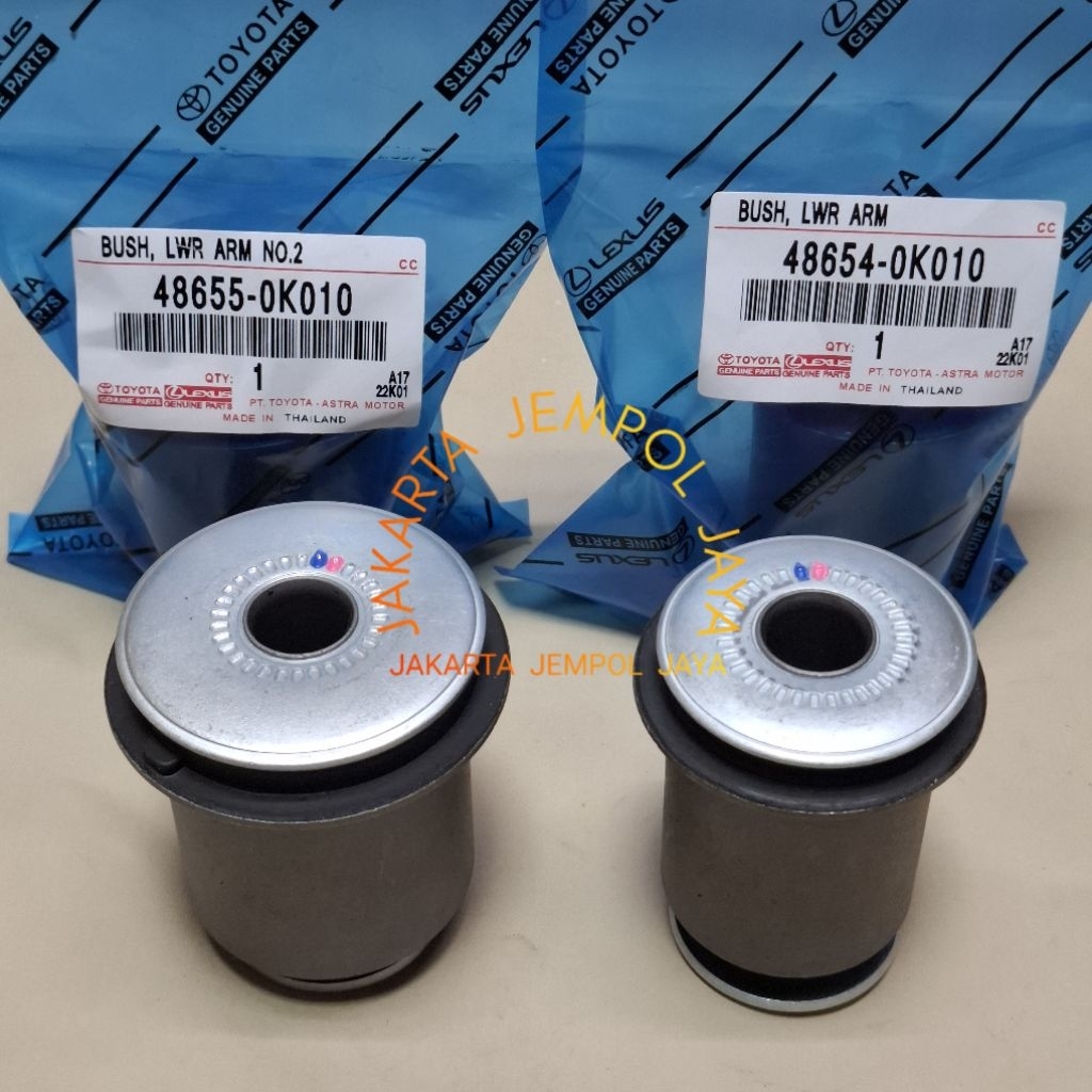 BUSHING LOWER ARM INNOVA HILUX SINGLE CABIN / BOTTOM WING BUSHING ...
