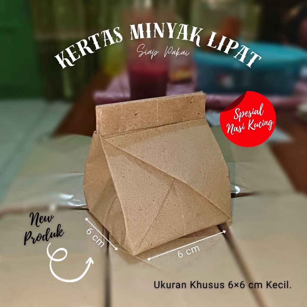 Ready-to-Use Foldable Oil Paper Rice Box Louch Rice Box Small Cat Rice ...