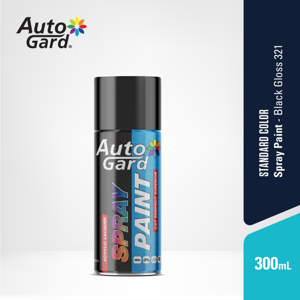 AutoGard AG-321Cat Semprot Superior Motor Mobil Sepeda Helm Rumah Serbaguna Vas Pot Graffiti Akrilik Tembok Kayu Aluminium Besi Interior Eksterior