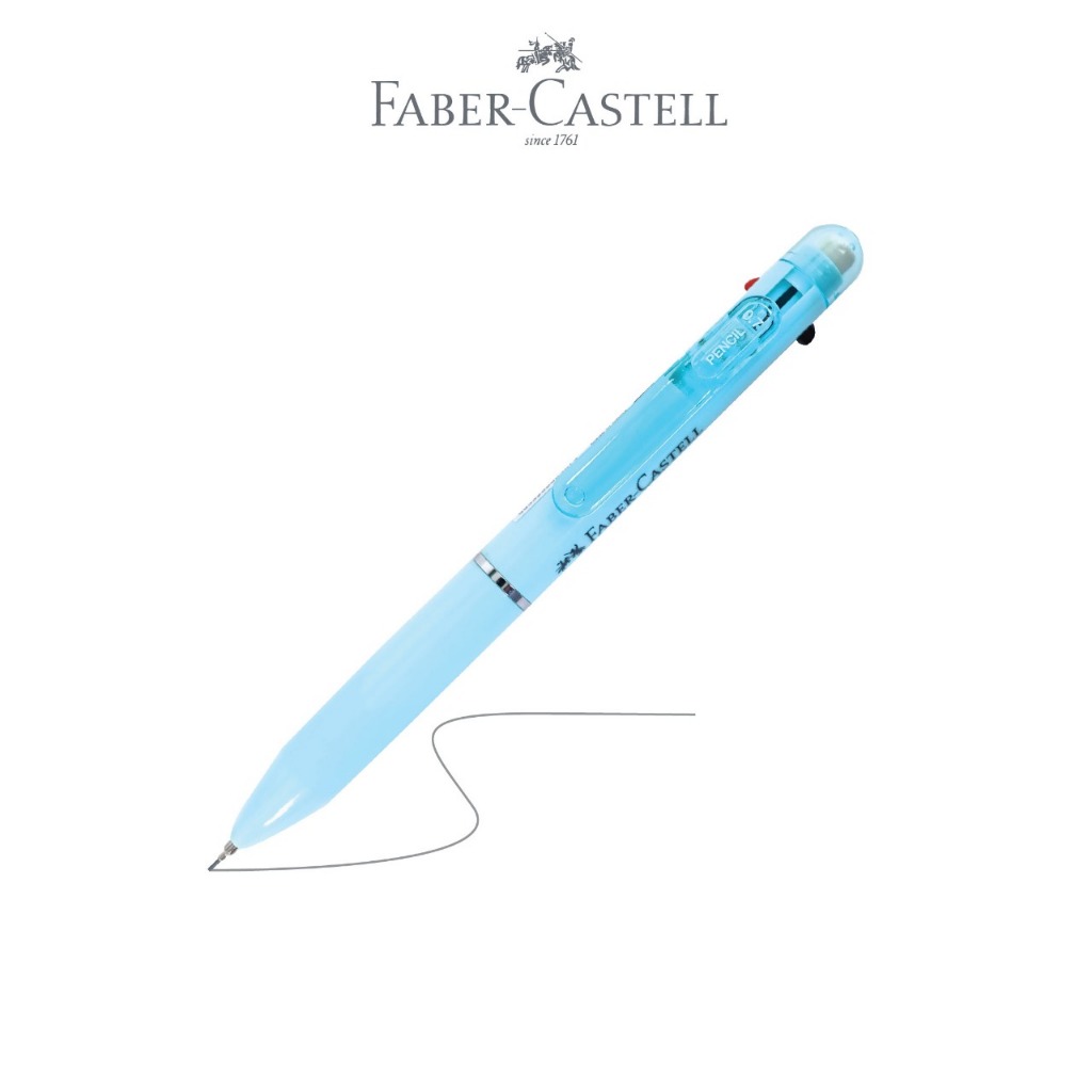 Faber-Castell Pulpen Ballpoint Pen Pensil Multifungsi 3-in-1