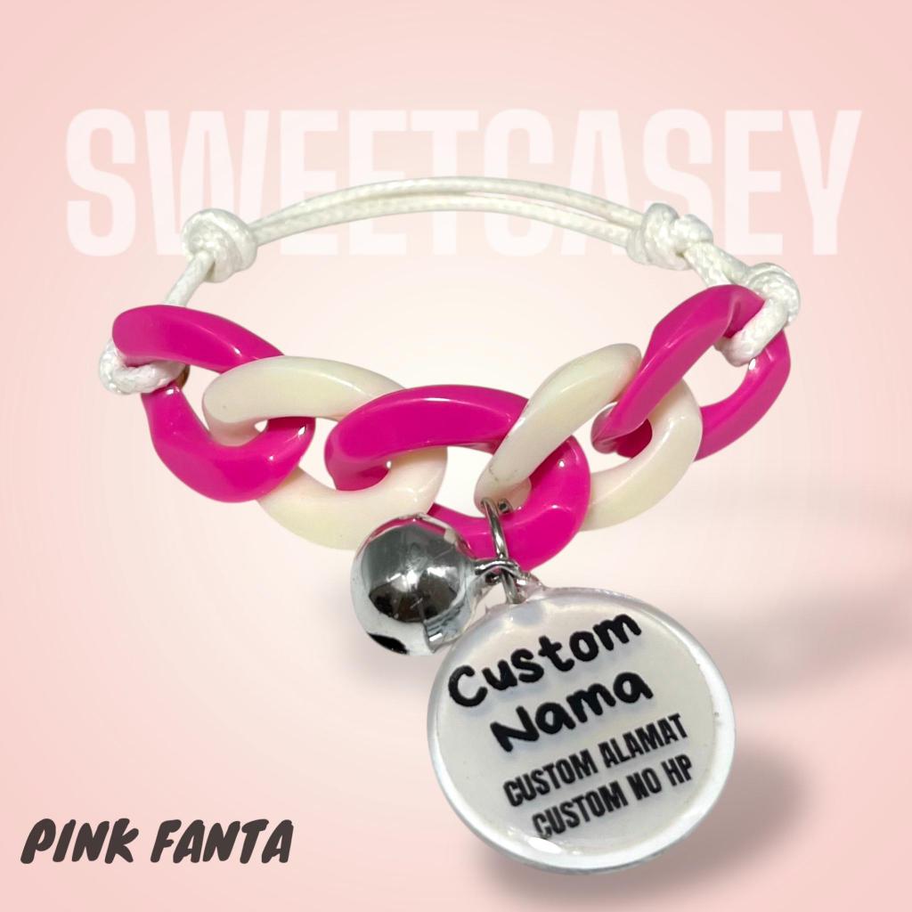 KALUNG KUCING MOMO/MOMO CATNECKLACE/KALUNG KUCING CUSTOM NAMA/KALUNG KUCING FREE NAMA/KALUNG KUCING