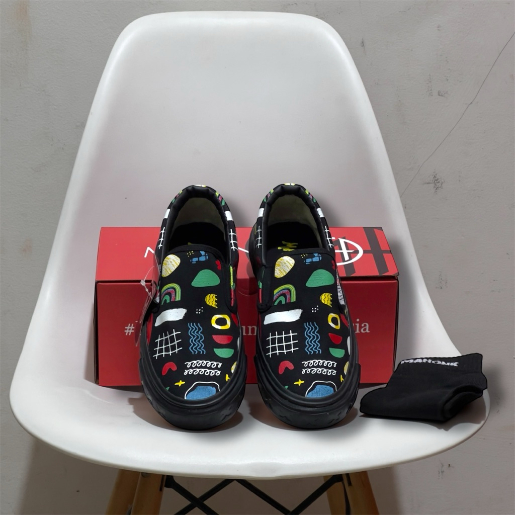 CASUAL SLIP ON SHOES \\ MAHONK SHOES WITH THE LATEST KALEPAT BLACK ...