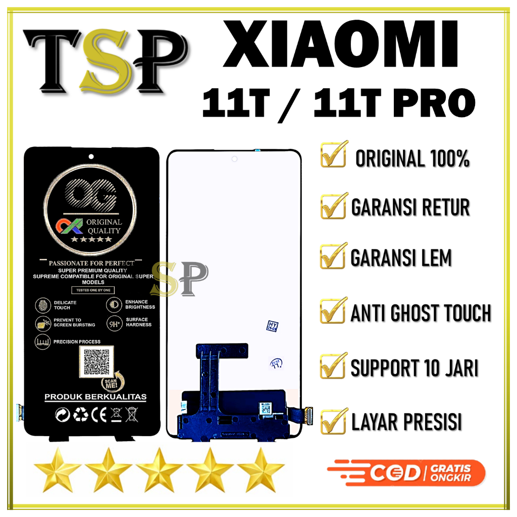 LCD TOUCHSCREEN XIAOMI 11T / 11T PRO ORIGINAL 100% FULLSET