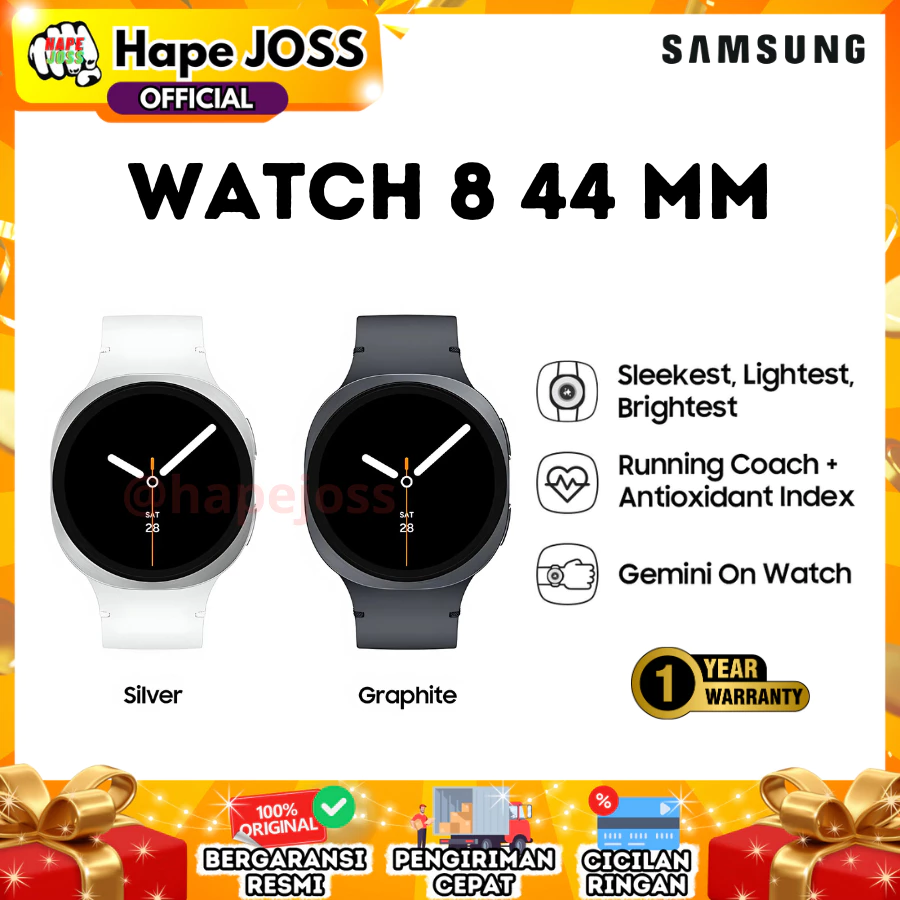 Samsung Galaxy Watch 8 44mm Garansi Resmi