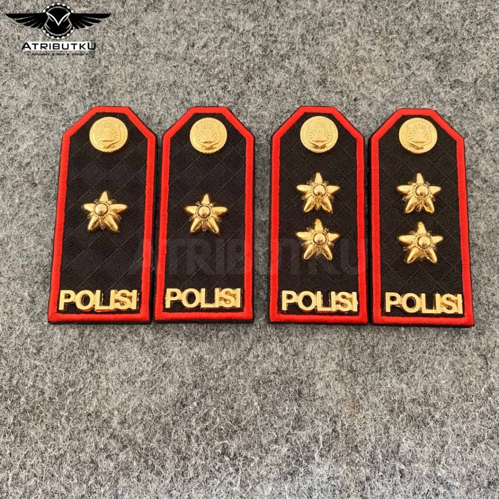 Police Ranks for Pdu Officers, Kompol Ranks / Premium Police Akbp Ranks ...